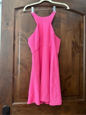 NBD x Navens Hot Pink Mini Dress XS worn once